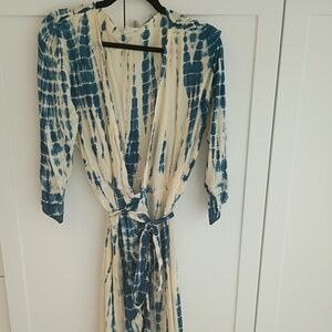 💋 LOVELY wrap ruffle dress *NEW 100% Rayon